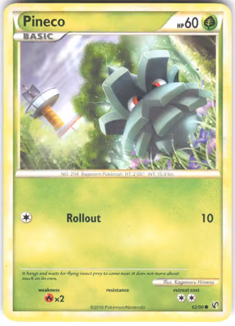 Pineco, 62/90