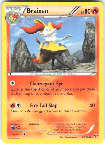 Braixen, 25/146