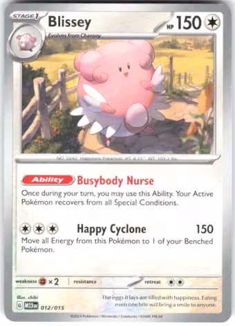 Blissey, 012/015