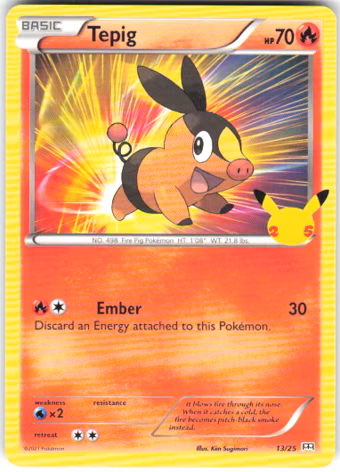 Tepig, 013/025