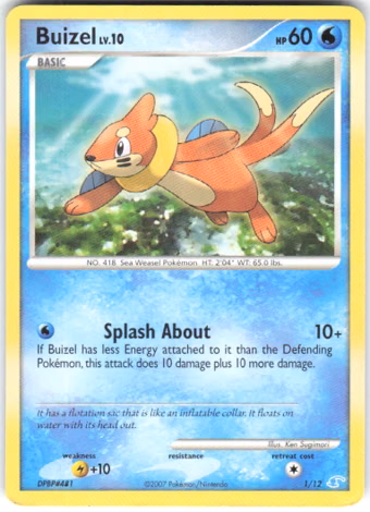 Buizel, 1/12