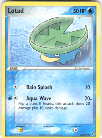 Lotad, 63/107