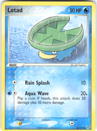 Lotad, 63/107