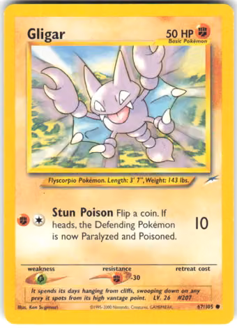 Gligar, 67/105