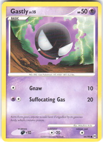 Gastly, 64/99