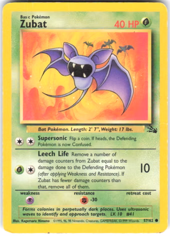 Zubat, 57/62