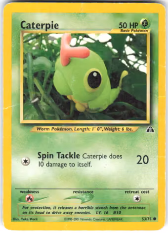 Caterpie, 53/75