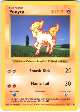 Ponyta, 60/102