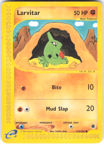Larvitar, 116/165